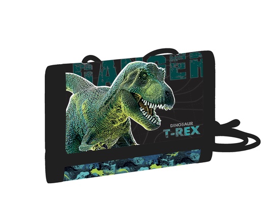 Papírenské zboží - Dětská textilní peněženka Premium Dinosaurus