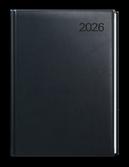 Papírenské zboží - Týdenní diář - Tomáš - Vivella - A4 - černá