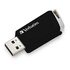 Papírenské zboží - Verbatim USB flash disk, USB 3.0 (3.2 Gen 1), 32GB, Store N Click, čierny, 49307, USB A, s výsuvným konektorom