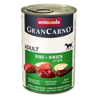 Papírenské zboží - GRANCARNO Adult - jelení maso + jablka 400g 