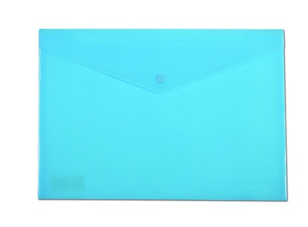 Papírenské zboží - Spisové desky s drukem A5, pastelová modrá