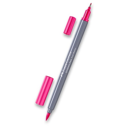 Papírenské zboží - Popisovač Faber-Castell Goldfaber Aqua Dual Marker růžový, barva 229