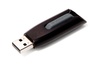 Papírenské zboží - USB flash disk V3, čierna-strieborná, 256GB, USB 3.0, 80/25 MB/sec, VERBATIM