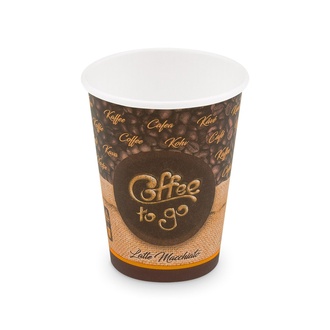 Papírenské zboží - Papírový kelímek "Coffee to go" 420 ml, L (průměr 90 mm) [50 ks]