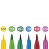 Papírenské zboží - Popisovač Faber-Castell Pitt Artist Pen Brush 6 ks, hrot B, jarné odtiene