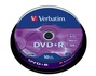 Papírenské zboží - DVD+R 4,7 GB, 16x, AZO, Verbatim, 10-cake