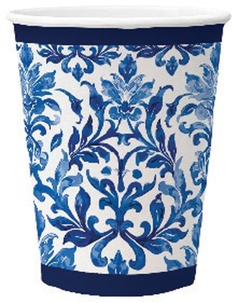 Papírenské zboží - Papírový kelímek PAW Eco 250 ml Indigo Weave [8 ks]