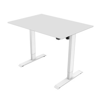 Papírenské zboží - Deska stolu, šedá, 120x75x1.8 cm, laminovaná dřevotříska, Powerton