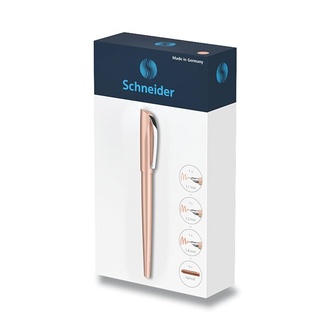 Papírenské zboží - Kaligrafické plnicí pero Schneider Callissima apricot