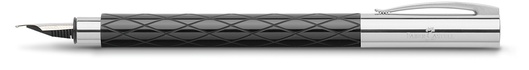 Papírenské zboží - Plniace pero Ambition Rhombus, M, čierna Faber-Castell 148920