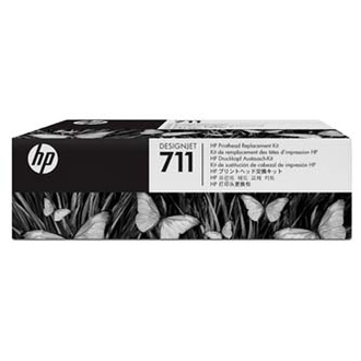 Papírenské zboží - HP originální sada pro výměnu tiskové hlavy C1Q10A, CMYK, součástí jsou i ink cartrige, H