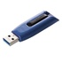 Papírenské zboží - Verbatim USB flash disk, USB 3.0 (3.2 Gen 1), 64GB, V3 MAX, Store N Go, modrý, 49807, USB A, s výsuvným konektorom