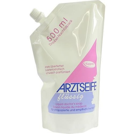 Papírenské zboží - Antibakteriální lékařské tekuté mýdlo Kappus s UREA náhradní náplň 500 ml