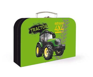 Papírenské zboží - Kufřík lamino 34 cm traktor