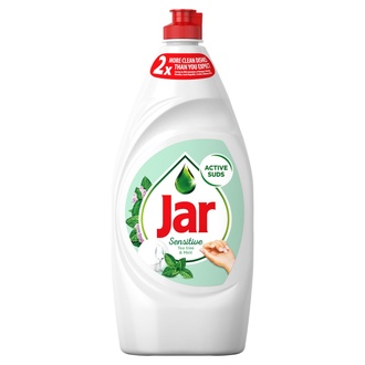Papírenské zboží - Jar Sensitive Tea Tree & Mint Prostředek na ruční mytí nádobí 900 ml