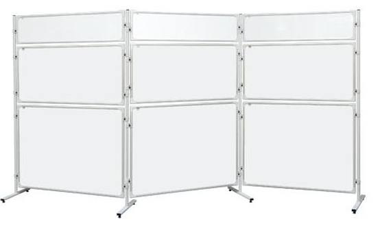 Papírenské zboží - Panel 2x3 Modular, 120 x 60 cm, bílý lakovaný