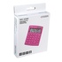 Papírenské zboží - Citizen kalkulačka SDC812NRPKE, ružová, stolová, dvanásťmiestna, duálne napájanie