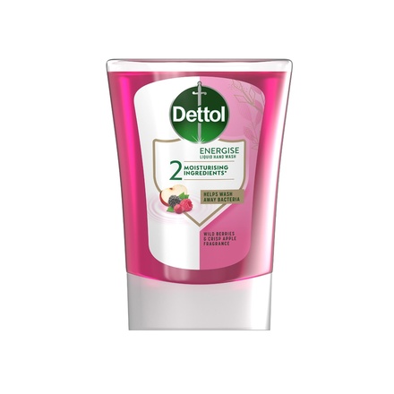 Papírenské zboží - Dettol Wild Berries tekuté mýdlo do bezdotykového dávkovače mýdla náhradní náplň 250 ml