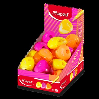 Papírenské zboží - Ořezávátko Maped Igloo Neon 1 otvor, mix barev
