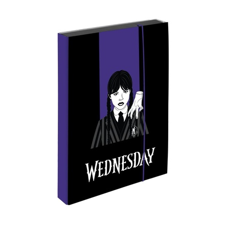 Papírenské zboží - Box na sešity A4 Jumbo Wednesday