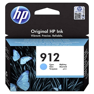 Papírenské zboží - HP originální ink 3YL77AE, HP 912, cyan, 315str., high capacity, HP Officejet 8012, 8013,