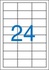 Papírenské zboží - Etiketa, ILC, 64,6 x 33,8 mm, 2400 ks/bal., VICTORIA