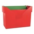 Papírenské zboží - Zásobník na závesné dosky, červený, plast, závesné dosky 5ks, DONAU