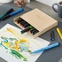 Papírenské zboží - Popisovač Faber-Castell Pitt Artist Pen Brush štúdio box, 12 ks