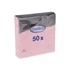 Papírenské zboží - Obrúsok 2vrstvý ružový 33 x 33 cm [50 ks]
