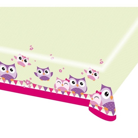 Papírenské zboží - Ubrus Happy Owl 120 x 180 cm