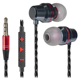 Papírenské zboží - Defender Tanto, sluchátka s mikrofonem, ovládání hlasitosti, černá, 2.0, špuntová, 3.5 mm