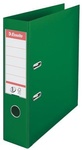 Papírenské zboží - Pákový pořadač "Standard", ochranné spodní kování, zelená, 75 mm, A4, PP, ESSELTE
