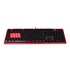 Papírenské zboží - A4Tech B2278, klávesnica CZ, herná, optické spínače typ drôtová (USB), čierno-červená