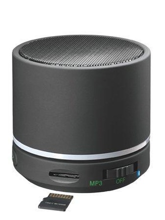 Papírenské zboží - Přenosný mini Bluetooth reproduktor s mikrofonem Leitz Complete, Černá