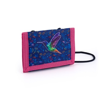 Papírenské zboží - Dětská textilní peněženka Kolibřík
