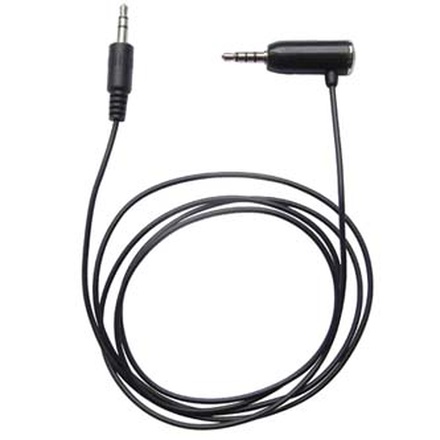Papírenské zboží - Audio Hands free kabel, Jack (3,5mm) M (4-polový)-Jack (3,5mm) M, 1.2, stereo, černý, pro