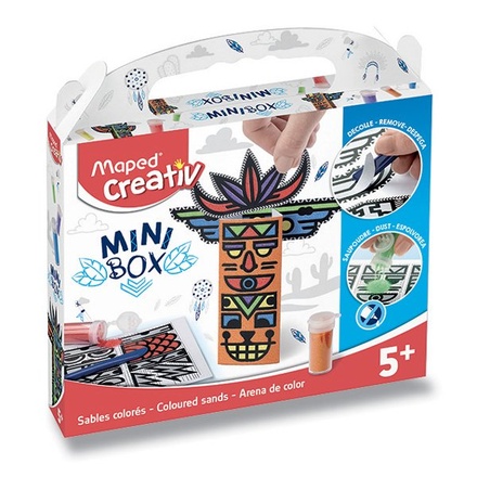 Papírenské zboží - MiniBox Maped Creativ Barevné písky totemy