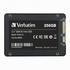 Papírenské zboží - Interný disk SSD Verbatim SATA III, 256GB, Vi550, 49351, 560 MB/s-R, 460 MB/s-W