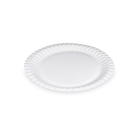 Papírenské zboží - Papírové talíře mělké průměr 23 cm [15 ks]