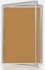 Papírenské zboží - Vitrína vnútorná s vertikálnym otváraním 120 x 90 - korková