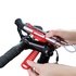 Papírenské zboží - Držiak mobilu a powerbanky Bone Bike Tie 3 Pro Pack, na bycikel, nastaviteľná veľkosť, červený, 4-6.5, silikón, na riadidlá, červ