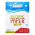 Papírenské zboží - Dekoračný papier A4 10 ks červený holografický 250 g