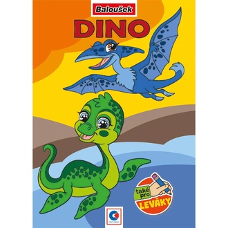 Papírenské zboží - Omalovánka - A5 - Dino