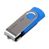 Papírenské zboží - Goodram USB flash disk, USB 2.0, 8GB, UTS2, modrý, UTS2-0080B0R11, USB A, s otočnou krytkou
