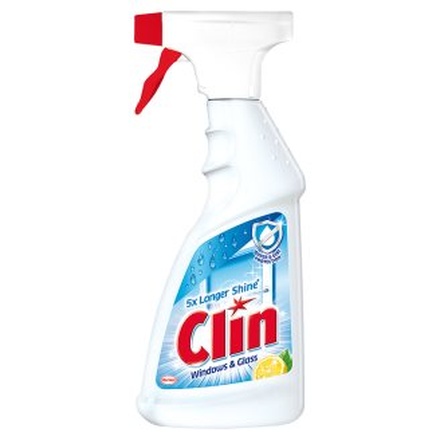 Papírenské zboží - Clin Windows & Mirrors Lemon čistič na okna a zrcadla rozprašovač 500 ml