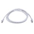 Papírenské zboží - UTP patchcord, Cat.5e, RJ45 M-0.25m, netienený, biely, economy
