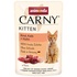 Papírenské zboží - Carny Kitten 85 g hovädzie, teľacie + kuracie, vrecko pre mačiatka