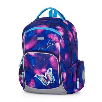 Papírenské zboží - Školní batoh OXY GO Motýl