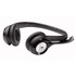 Papírenské zboží - Logitech Stereo H390, slúchadlá s mikrofónom, ovládanie hlasitosti, čierna, USB