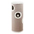 Papírenské zboží - Škrabací valec pre mačky TOWER EDOARDO šedo/krémový 100 cm